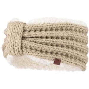 BICKLEY + MITCHELL Chunky Cable Hoofdband voor dames, zand, One Size (Fabrikant maat:ONESIZE)