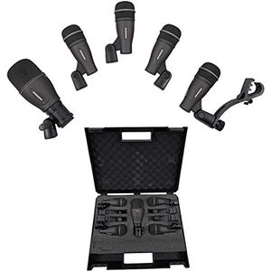 Samson DK705 5-delige Drum Microfoon Kit W/Case