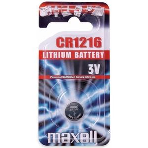 Maxell Lithium CR1216 knoopcel, 10238800