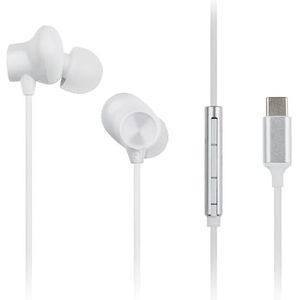 Panasonic - RP-TCM225DEW - In-Ear Oordopjes - Wit - Bedraad met Microfoon