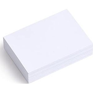 Miquelrius - Flashcards, 100 gladde notitiekaarten, flashkaarten, formaat 65 x 95 mm, offsetkarton, 200 g/m²