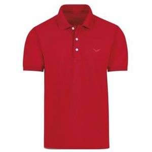 Trigema - Poloshirt - Rood - Piqué-kwaliteit