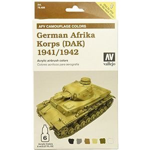 Vallejo Model kleur Armour kleurset - AFV Duits Afrika Korps 1941/42