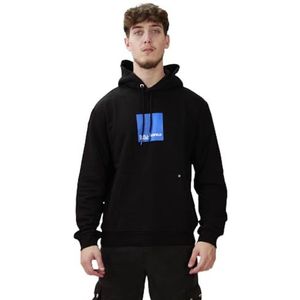 Karl Lagerfeld Jeans, Heren, Box Logo Hoodie, Regular Fit, Zwart, XL