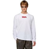 Diesel Just K2 T-shirt Met Lange Mouwen Wit L Man
