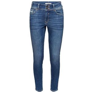 edc by ESPRIT Dames Jeans, 902/Blue Medium Wash., 24W x 30L