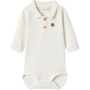 NAME IT Nbmnooter Ls Polo Body, Cloud Dancer, Numeric_80, cloud dancer, numeric_80