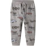 NAME IT Broek  lichtbeige / grijs / aardetinten / watermeloen rood