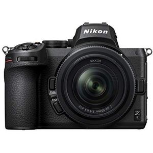 Nikon Z 5 compact systeemcamera + 24-50mm f/3.5-6.3 lens / objectief - 24,5 MP FULL-FRAME sensor - 4,5 bps, OLED zoeker - 4K video - VOA040K001