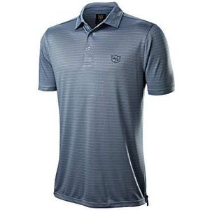 Wilson Staff Golf-poloshirt voor heren, Wilson Staff Stripe POLO, polyester