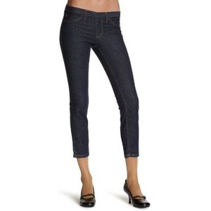 ESPRIT Dames jeansbroek/capri & 7/8 hoge tailleband 031CC1B039