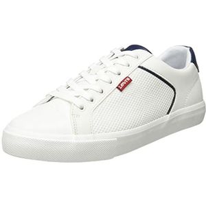 Levi's woodward 2.0 heren sneakers, Regular White, 44 EU