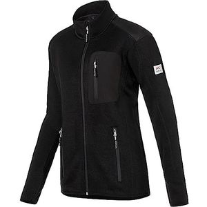 Paul H. Kübler Bekleidungswerk Gebreide jas voor dames, zwart, XXL