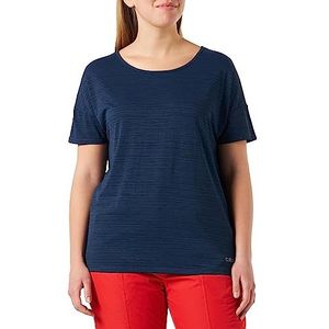 CMP Stretch Malfile T-shirt, blauw, 42 vrouwen