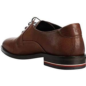 Tommy Hilfiger Heren Signature Hilfiger LTH Schoen Oxford, Winter Cognac, 40 EU