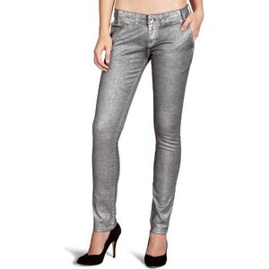 Cross Jeans dames jeans normale tailleband, P 481-330 / Melissa, zilver (silver), 30W x 32L