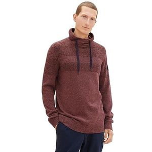 TOM TAILOR Herentrui, 32740 - Navy Red Orange Blue Mouline, XL