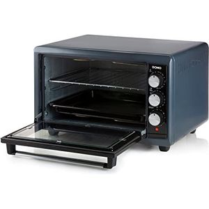 Domo Mini oven Oven - Kleine oven - Blauw - Zwart