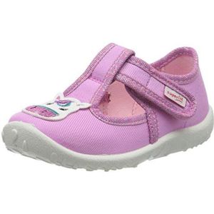 Superfit Spotty Baby - meisjes Pantoffel Lage Top Sneakers, Felroze (zachtroze 55), 19 EU