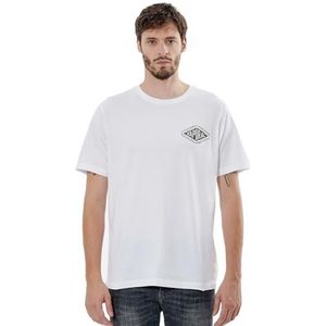 Kaporal Riley T-shirt voor heren, Wit, L