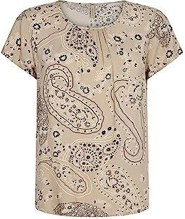 Soyaconcept - Latoya 2 Bluser - T-shirt - Sand - 100% Viscose