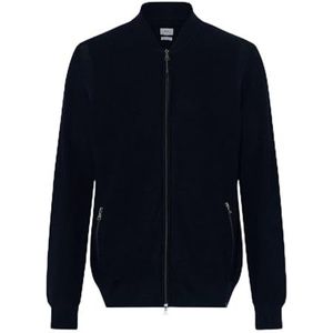 BRAX Heren Style John Sportief, chique gebreide jas, Donkerblauw, XL
