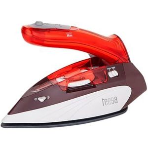 Teesa Reisstrijkijzer TEESA SLIDE TRAVEL 1100 - Strijkijzer - Rood