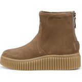 Marc O'Polo - Enkellaarsjes - Beige - Leer en Suède