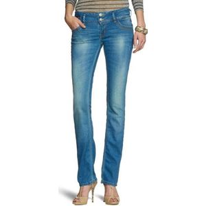 LTB Jeans Dames Jeans 5346 Jonquil Straight Fit (rechte pijp) normale tailleband, blauw (Argon Wash 2496), 27W / 30L