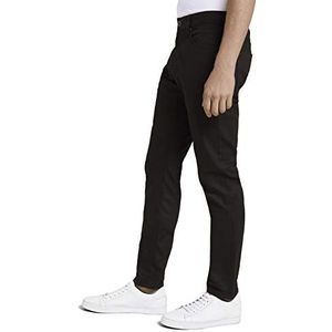 TOM TAILOR Uomini Josh Regular Slim Jeans 1021011, 10246 - Clean Raw Black Denim, 31W / 34L