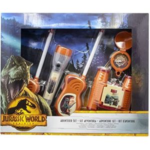 Joy Toy - Jurassic World Dominion Adventureset 5-delig, in geschenkverpakking 38, 6 x 5, 5 x 28, 7 cm, 22590, meerkleurig, groot