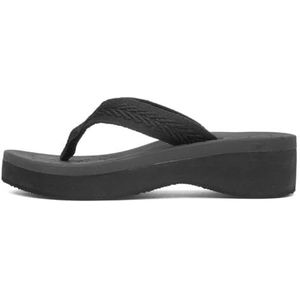 Rocket Dog - Tizzy - Sandalen - Zwart - Textiel - Slip On