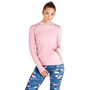 Dare 2b Sprint City Lichte, vochtafvoerende, antibacterieel, technische stretch-hoodie, Powder Pink