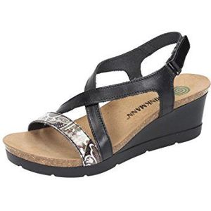 Dr. Brinkmann dames sandaal, zwart, 36 EU