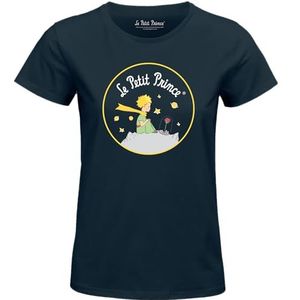 cotton division De kleine prins, in de sterren, WPTTTS006, marineblauw, maat L, Marine., L