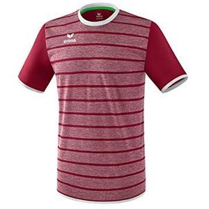 Erima uniseks-kind Roma shirt (6132003), bordeaux/wit, 164