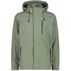 CMP - Jacket Zip Hood - Regenkleding - Heren - Waterdicht - Winddicht