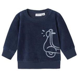 NAME IT Nbmnando Ls Vel Top, Insigniablauw, 50