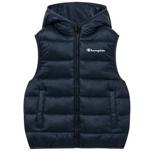 Champion - Bodywarmer - Navy - Effen - Met Capuchon en Ritssluiting