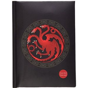 Star images Game of Thrones Targaryen Light Up Notebook