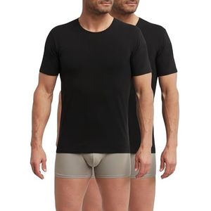 DIM - Thermoshirts - Zwart - Katoen - 2 Stuks