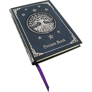 Nemesis Now Dream Book Journal 17cm Blauw, Coated, Hout Papier