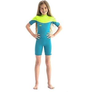 Jobe Jumpsuit voor kinderen, 2 mm, Boston blauwgroen, zwart
