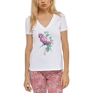 Uncover by Schiesser dames pyjama V-hals S/Sleeves