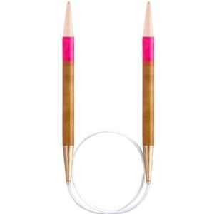 Pony - Pony Flair Hout (40cm, 7.00mm) Circulair Breien Naald - 1 Stuk