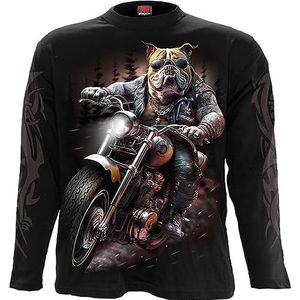 Spiral - Top Dog - Longsleeve T-Shirt Zwart, Zwart, M