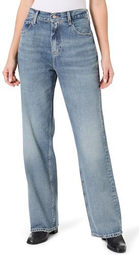 TOMMY HILFIGER - Jeans - Blauw - Denim - Bootcut - High Waist
