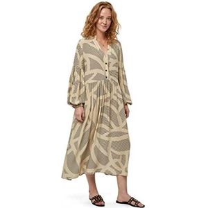 Peppercorn Fijola jurk voor dames, Warm Zand Pr, L