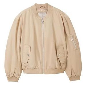 TOM TAILOR Meisjes 1040930 Jas, 22201-Cream Toffee, 176, 22201 - Cream Toffee, 176 cm