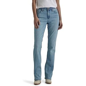 Lee Legendarische bootcut jeans met halfhoge taille voor dames, 10 Long